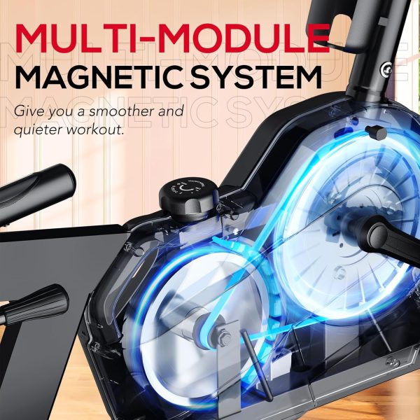 KeppiFitness Recumbent Exercise Bike, Recumbent Bike for Adu...
