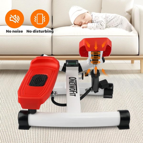 Stair Stepper for Home Exercise, 400LB Twist Steppers for Ex...