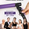 Upgraded Pilates Bar Kit with Resistance Bands Natural Latex...