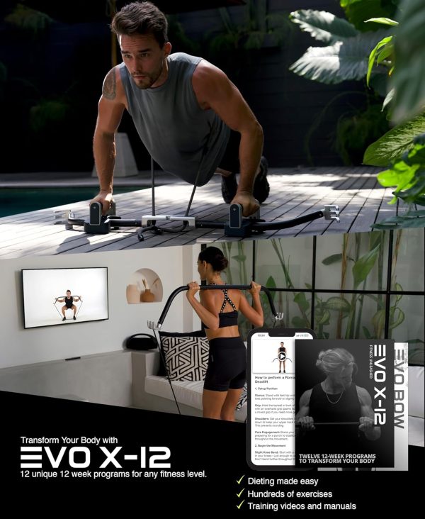 EVO Bow - All in One Portable Home Gym System | Compact Stre...