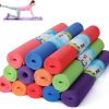 12 Pieces Yoga Mats Bulk 68 x 24 x 0.12 Inch Exercise Mats N...