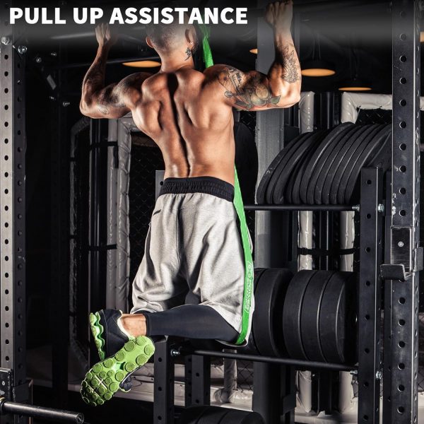 POWER GUIDANCE Resistance Bands, Set of 5 Pull Up Bands, Pul...