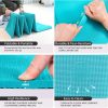 Foldable Yoga Mat for Home Workout & Travel, 4mm/2mm Thick T...
