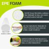ProsourceFit Flex Foam Rollers for Muscle Massage, Physical ...