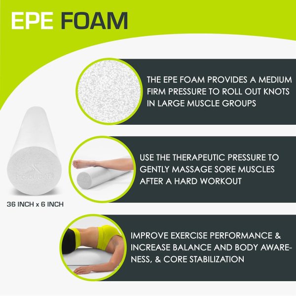 ProsourceFit Flex Foam Rollers for Muscle Massage, Physical ...