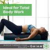 Gaiam Restore Foam Roller for Muscle Massage - Deep Tissue M...