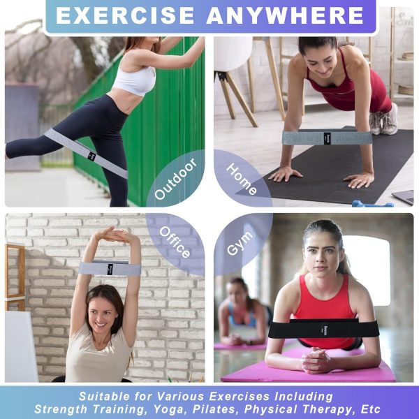 Resistance Bands for Working Out, 3 Levels Exercise Bands Wo...