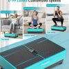 POWET Vibration Plate Exercise Machine for Weight Loss, Wouk...