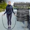 Honor Athletics 2.0 Beaded Jump Rope - Adjustable with Unbre...
