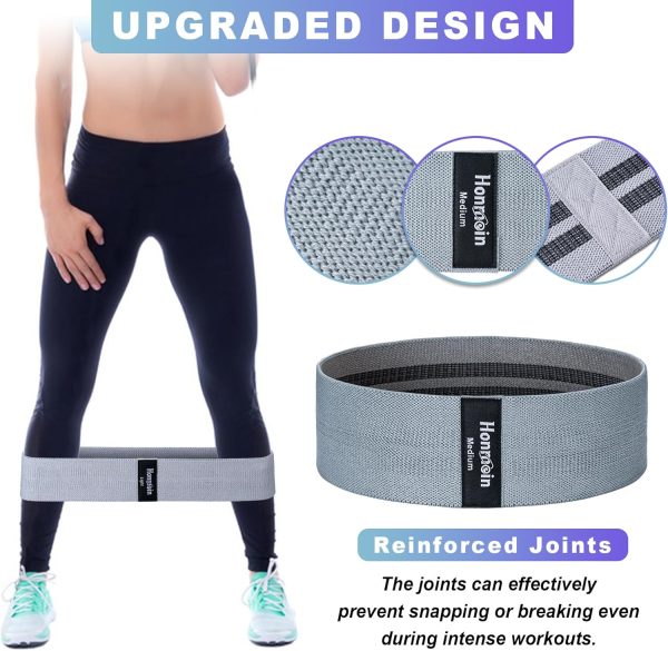 Resistance Bands for Working Out, 3 Levels Exercise Bands Wo...