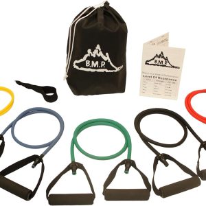 Black Mountain Products Resistance Band Set (Five Bands Incl...