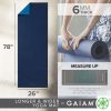 Gaiam Solid Color Yoga Mat, Non Slip Exercise & Fitness Mat ...