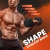 Yes4All Chrome Grip Encased Hex Dumbbells – Hand Weights Wit...