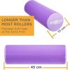 Maximo Fitness Foam Roller - 18" x 6" High Density Exercise ...