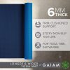 Gaiam Solid Color Yoga Mat, Non Slip Exercise & Fitness Mat ...