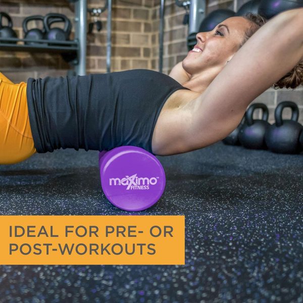 Maximo Fitness Foam Roller - 18" x 6" High Density Exercise ...