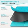 Foldable Yoga Mat for Home Workout & Travel, 4mm/2mm Thick T...