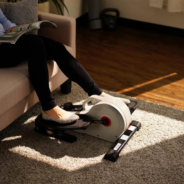 Sunny Health & Fitness Sitting Under Desk Elliptical Exercis...