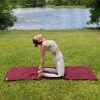 Handmade Organic Cotton Yoga Mat Natural Yoga Mat - Yoga Rug...