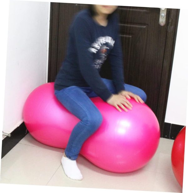 Yoga Ball Balance Tube Fitness Gym Rack Large Exercise Dumbb...