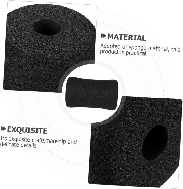 Milisten 2pcs Sponge Cover Ejercicixos Grips Roller Sponge R...