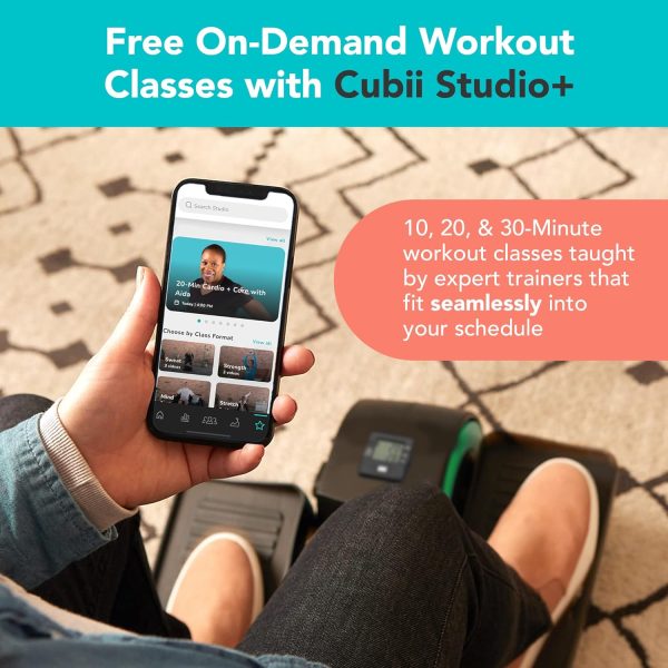Cubii Move - Under Desk Elliptical Bike Pedal Exerciser Port...