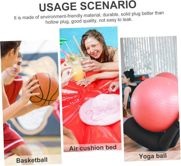 Yoga Ball Air Plug Yoga Replacement Kit Pp Exercise Puller A...