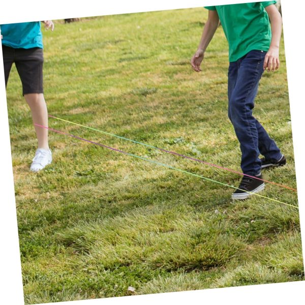 2pcs Rubber Band Speed Rope Weighted Jump Rope Jumping Rope ...