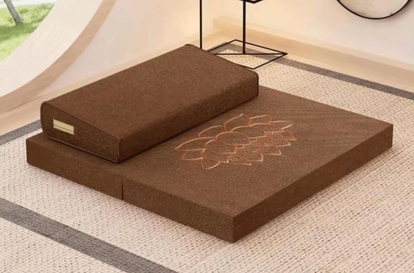 Large and Meditation Cushion,Square Handcrafted Meditation M...