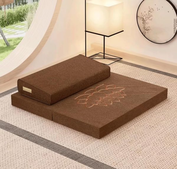 Large and Meditation Cushion,Square Handcrafted Meditation M...