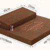 Large and Meditation Cushion,Square Handcrafted Meditation M...