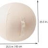 VANZACK Yoga Ball Gym Ball Non-Slip Exercise Mat Yoga Fitnes...