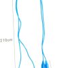 12pcs Color Skipping Rope Speed Rope Adjustable Weighted Jum...
