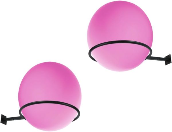 Yoga Ball HolderLarge Stability Ball Wall RackYoga Ball Stor...