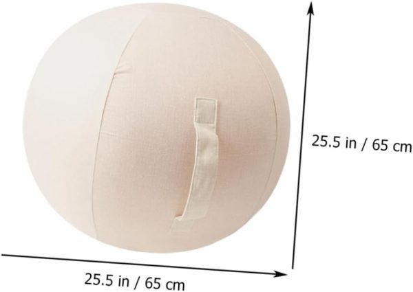 BESPORTBLE Yoga Ball Gym Ball Yoga Mat Carry Strap Yoga Fitn...