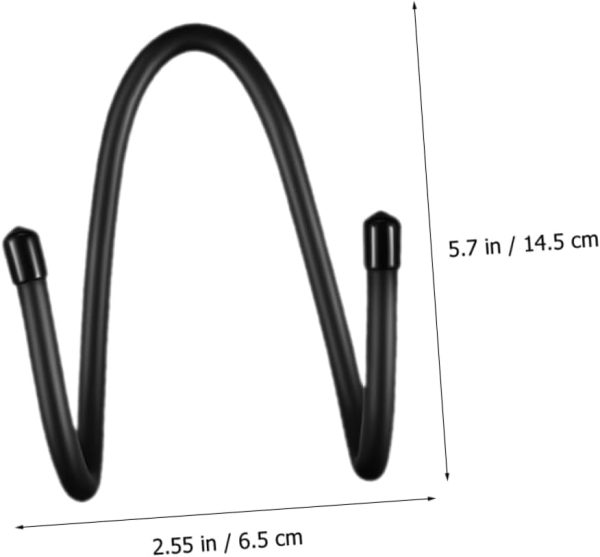 5pcs Yoga Mat Holder Wall Mount Heavy Duty Wall Rack Hooks Y...