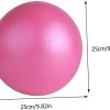 1 Set Pilates Auxiliary Ball Exercise Kickball Balls Physica...
