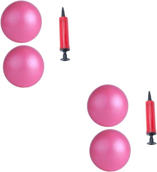 PVC Fitness Ball Yoga Ball with Pump Ball for Yoga Kickball ...