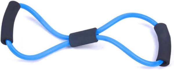 8 Chest Expander Resistance Cables Rack Gym Arm Strength Bar...