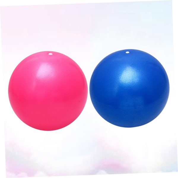 2pcs Exerciese Ball Pilates Ball Inflatable Yoga Training Ba...