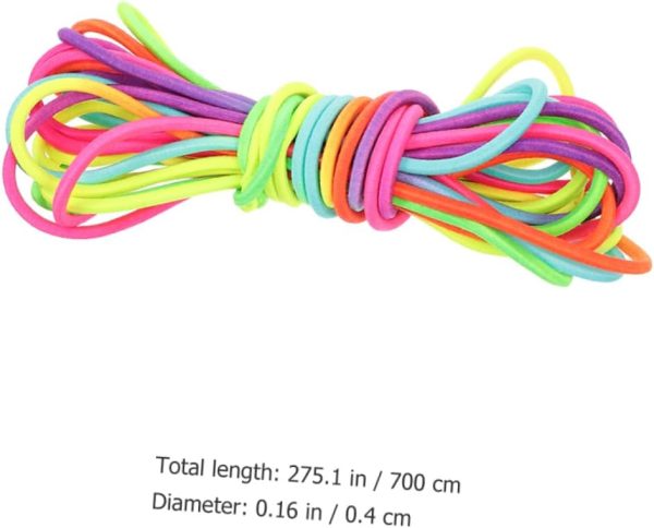 2pcs Rubber Band Speed Rope Weighted Jump Rope Jumping Rope ...