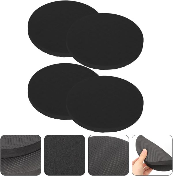 2 Pairs Yoga Knee Pad Thick Yoga Mat Knee Pads for Work Pant...