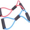 8 Chest Expander Resistance Cables Rack Gym Arm Strength Bar...