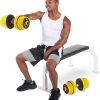 ProsourceFit Adjustable Dumbbell & Barbell Weight Set, 2-in-...