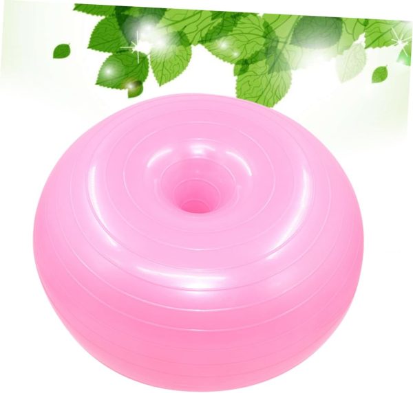 Toddmomy 1pc Fitness Portable Inflatable Balloon Yoga Ball E...