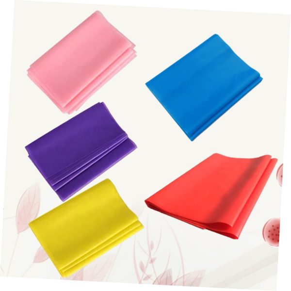 5pcs Tension Band Resistance Band Yoga Band Exercise Band Ha...