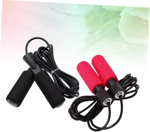 KICHOUSE 2pcs Sports Jump Rope Jumping Rope Jump Ropes for F...