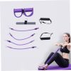 KICHOUSE 1pc Purple Exercise Bands Resistance Bands Exercise...