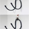 Wall Mount Yoga Mat Foam Roller and Towel Rack Hooks , Exerc...