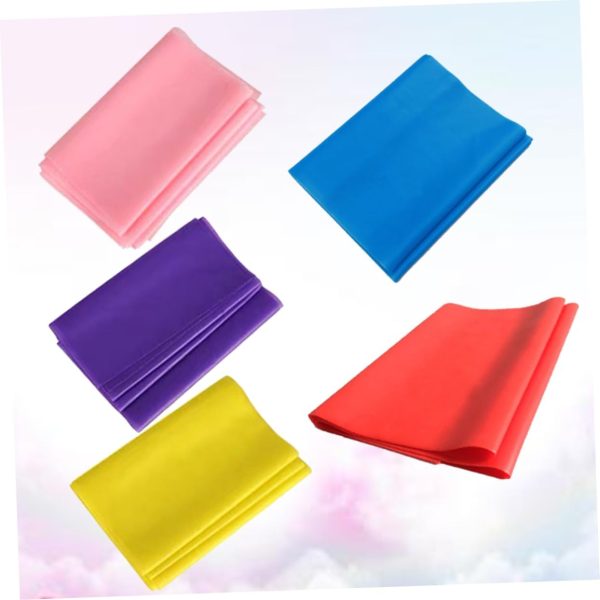 KICHOUSE 5pcs Resistance Hip Band Stretch Band Exercise Band...
